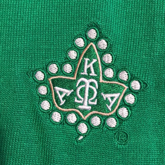 NWOT Women’s Alpha Kappa Alpha Sweater Dress - Picture 3 of 8